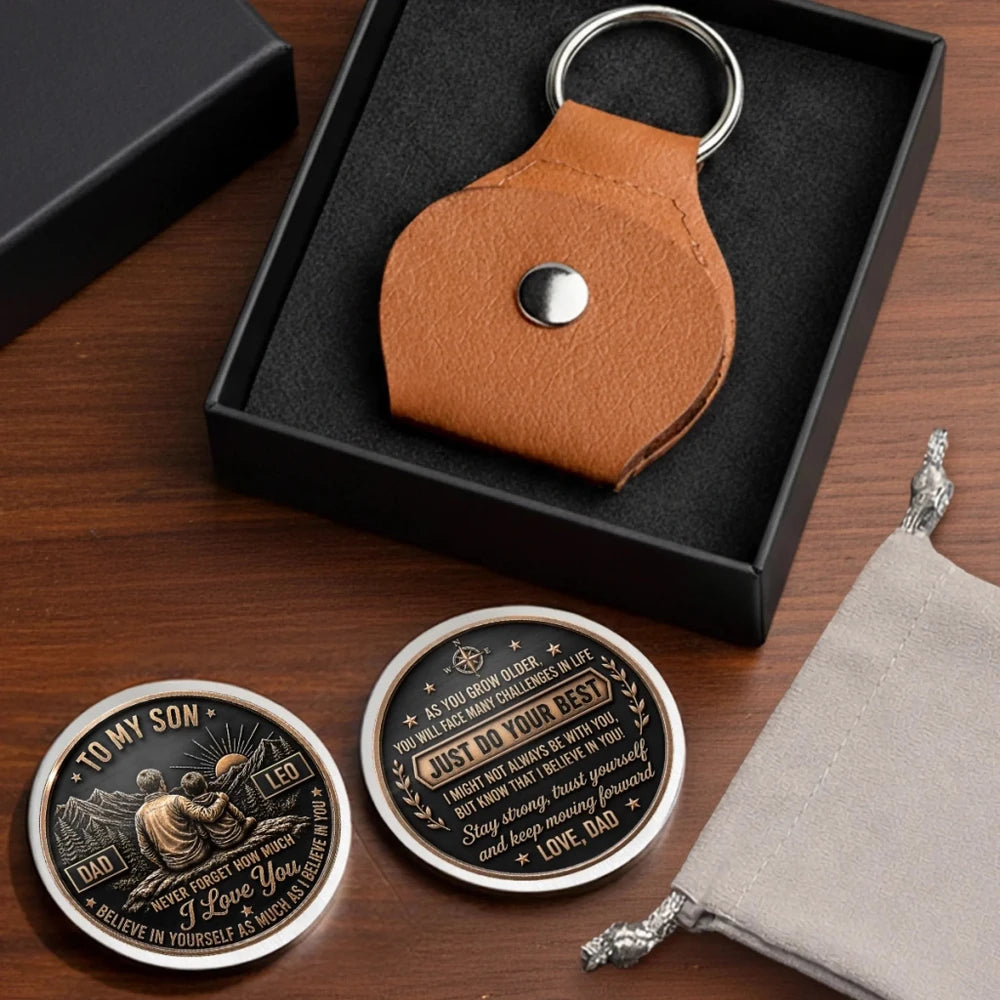 Personalized Stainless Steel Pocket Hug