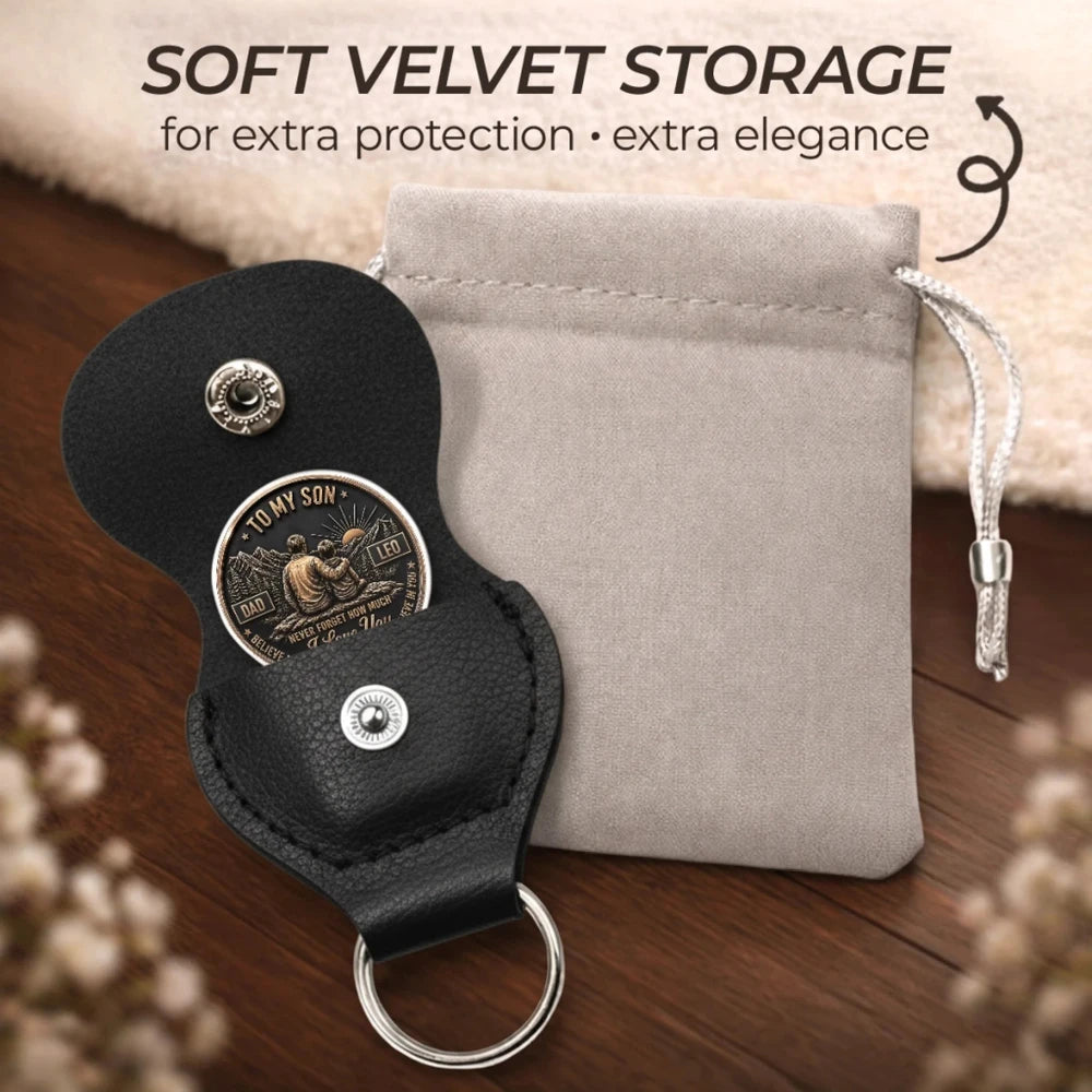 Personalized Stainless Steel Pocket Hug