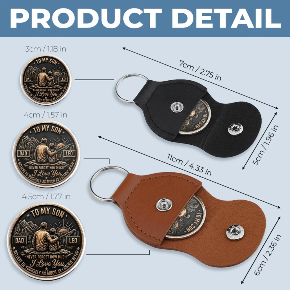 Personalized Stainless Steel Pocket Hug
