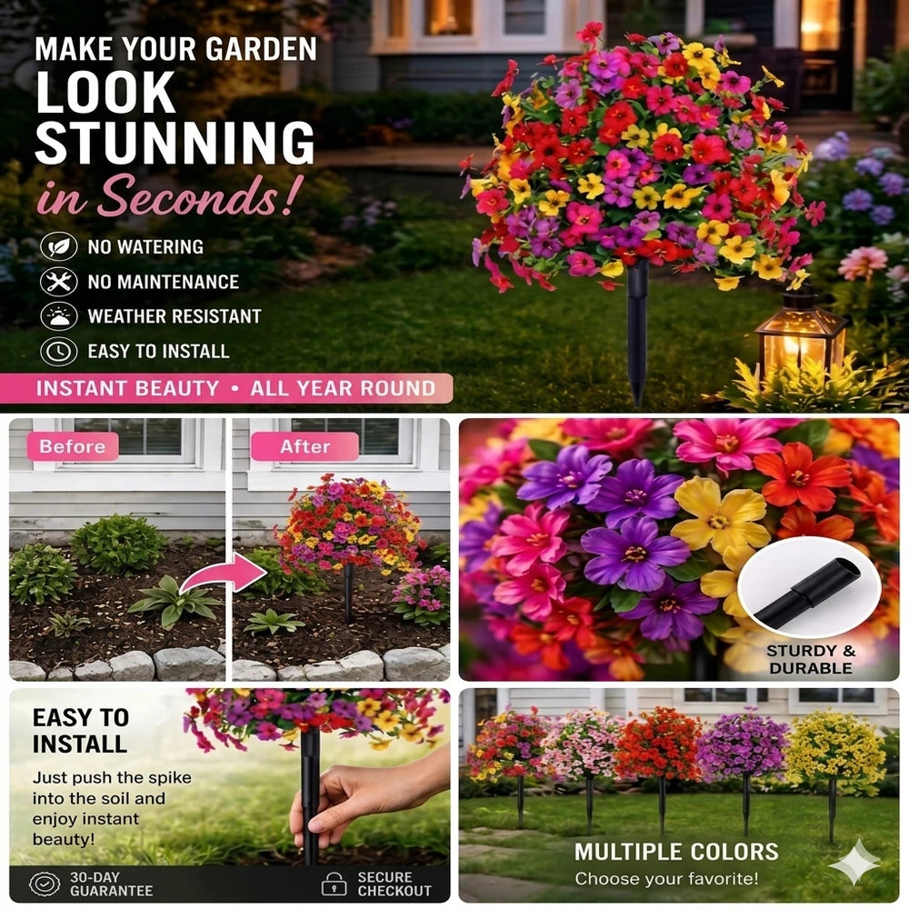 Last Day 72% Off Everlasting Garden Flowers Enjoy a Beautiful Garden All Year