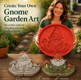 🐦🌸 Cardinal Garden Art Stepping Stone Mold