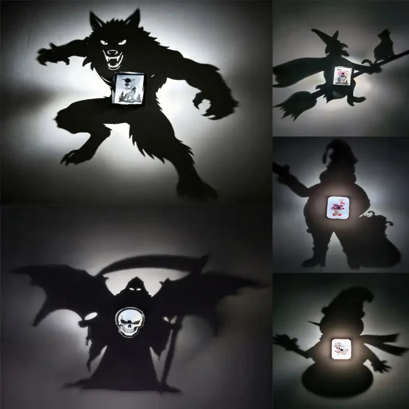 3D Halloween Shadow Lamp