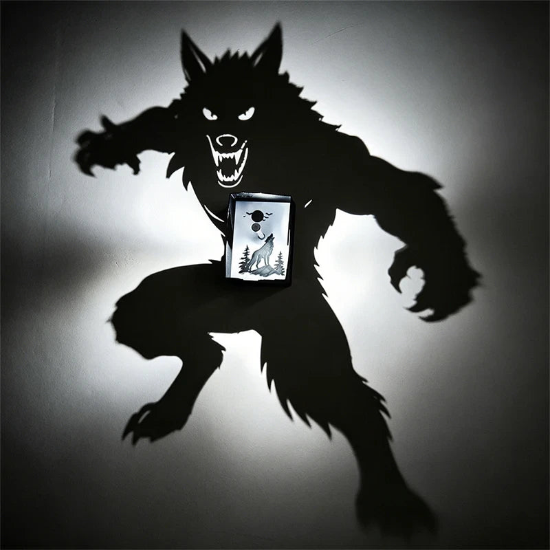 3D Halloween Shadow Lamp