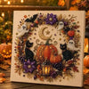 Halloween Pearl Art DIY Kit – Turn Tiny Pearls into Spooky-Cute Magic (Size:7.87in*7.87in)