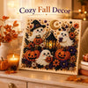 Halloween Pearl Art DIY Kit – Turn Tiny Pearls into Spooky-Cute Magic (Size:7.87in*7.87in)