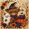 Halloween Pearl Art DIY Kit – Turn Tiny Pearls into Spooky-Cute Magic (Size:7.87in*7.87in)