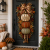🏡🎃 Lighted Stacked Pumpkin Fall Door Decor