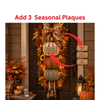 Add 3 Seasonal Plaques
