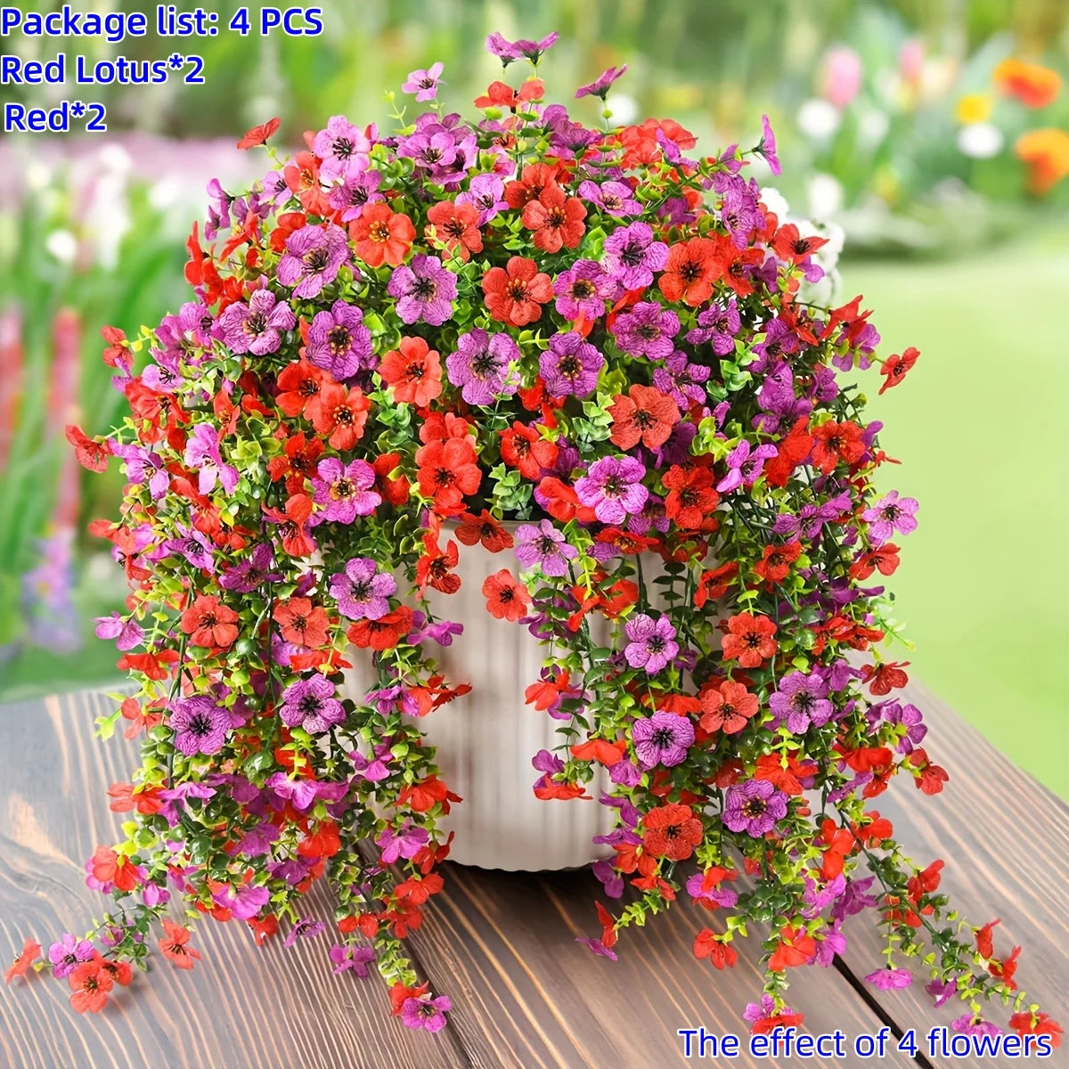 Artificial Hanging Flowers Realistic
