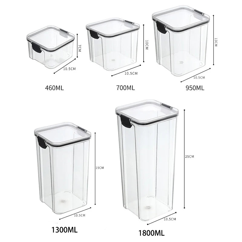 Jars Kitchen Grain Storage Organizer
