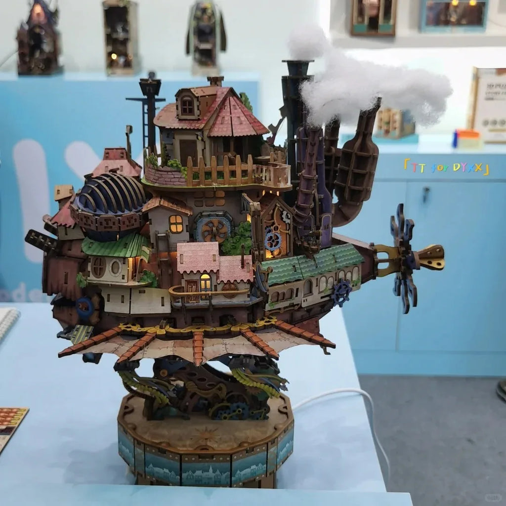 Howll's Moving Castle Wooden Puzzle