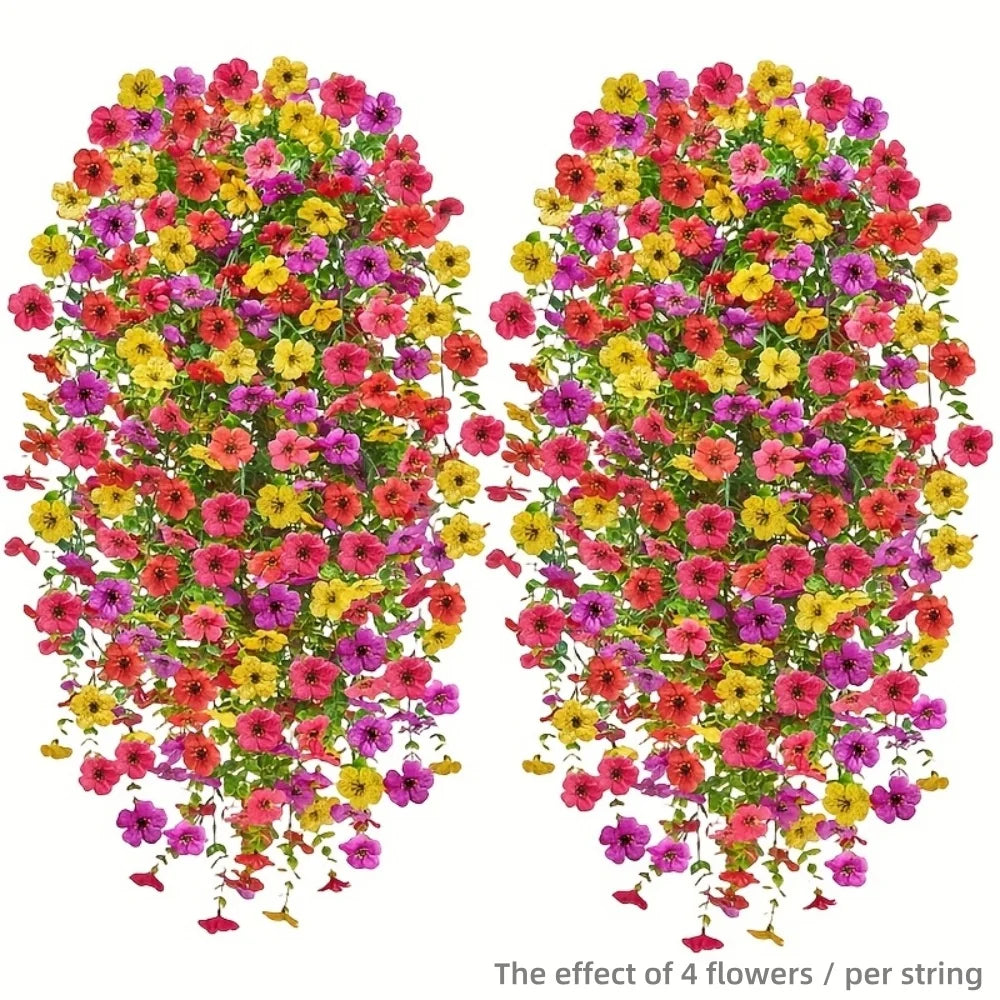 Artificial Hanging Flowers Realistic