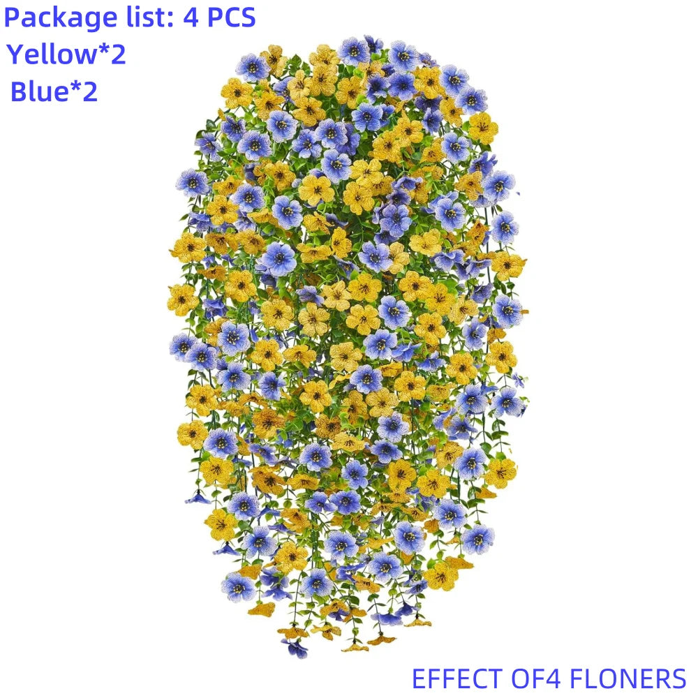 Artificial Hanging Flowers Realistic