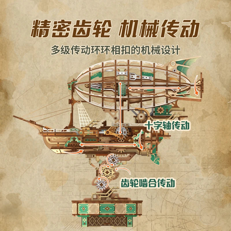 Howll's Moving Castle Wooden Puzzle