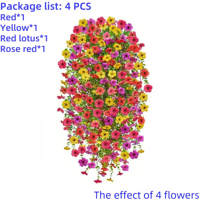 Artificial Hanging Flowers Realistic
