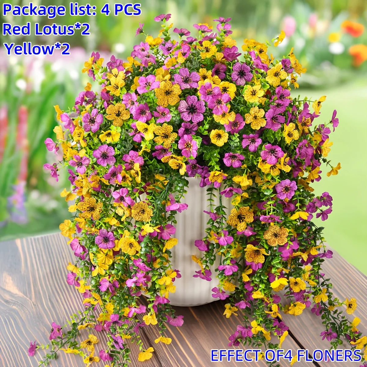 Artificial Hanging Flowers Realistic