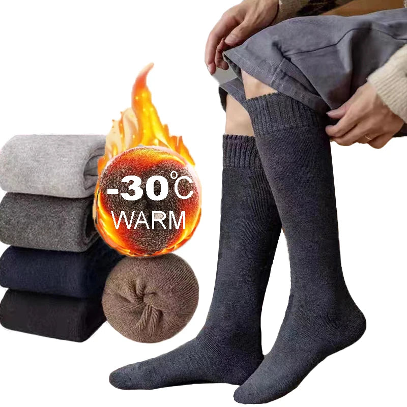 Winter Knee Long Socks Keep Warm Longer