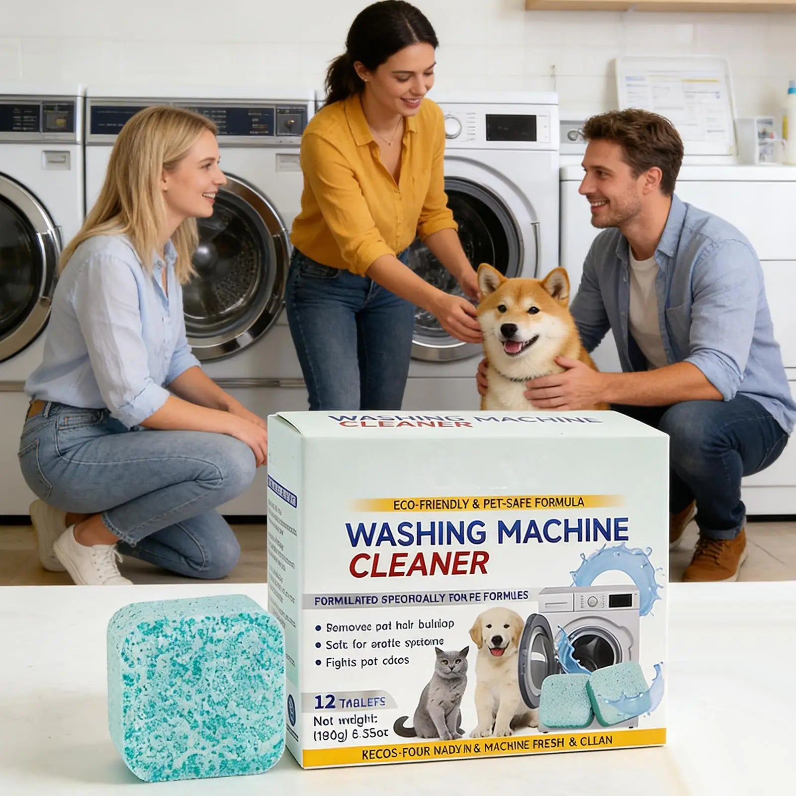 Laundry Washer Tablets Cleaning