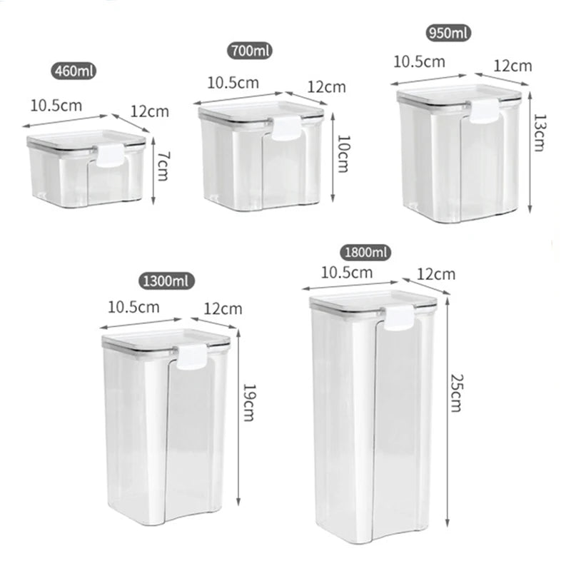 Jars Kitchen Grain Storage Organizer