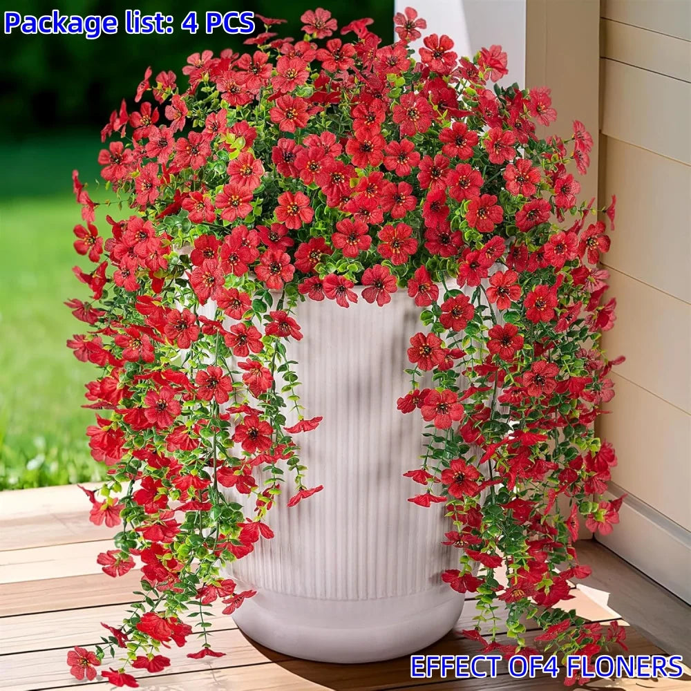 Artificial Hanging Flowers Realistic